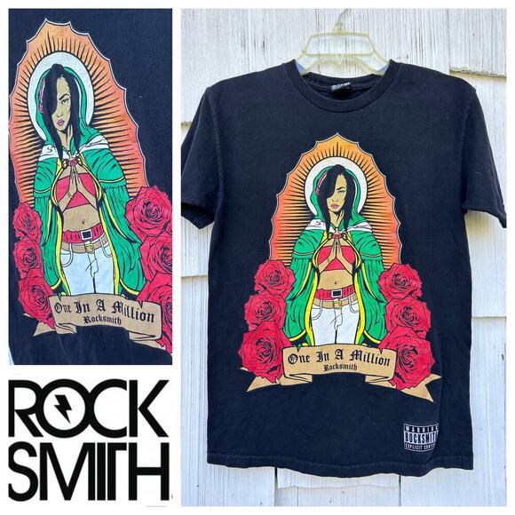 Rocksmith Aaliyah One In A‎ Million Tee Shirt Small - Picture 1 of 7